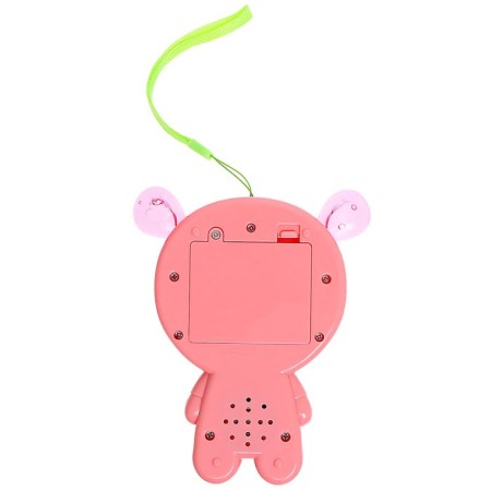 Musical toy "Favorite animals: Mishutka", sound, light, pink color-3