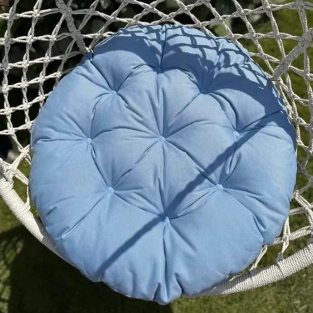 Billy swing pillow, diameter 60 cm, blue color-2