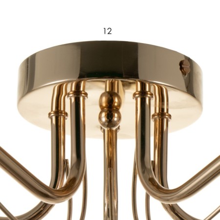 Chandelier gallop "bosom" 5x60W E27 gold-4