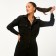 Combineson Women's Minaku: Casual Collection, Black Color, size 50