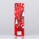 Package laminated for a bottle "Christmas trees" luxury 11 x 38 x 11 cm