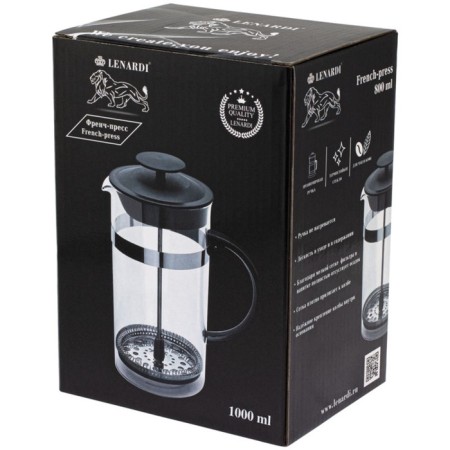 French press Lenardi, 1000 ml-2