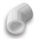 Aqualink square, polypropylene, d = 50 mm, 45 °
