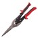 Matrix 78341 metal scissors, elongated, 2k handles, straight -cutting, up to 1.0 mm, 285 mm
