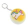 Square Magnes "Unicorn", on a key fob, species mix