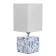 Safari table lamp E27 40W white-violet 12.5x12.5x29 cm Risalux