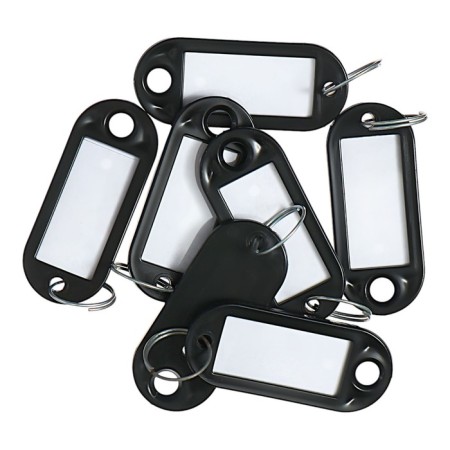A set of key keycels, 10 pieces, 53 mm, black color-1