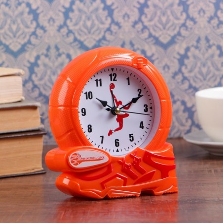 Clock - HELP BAST BASTBOL, discrete move, di -8 cm dial, 14 x 12 cm, aa-2