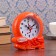 Clock - HELP BAST BASTBOL, discrete move, di -8 cm dial, 14 x 12 cm, aa