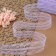 Capricon lace, 35 mm × 10 ± 1 m, lilac color