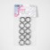 Rings for bags, d = 12 mm, thickness - 3 mm, 10 pcs, silver color