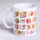 Russian alphabet mug, 320 ml