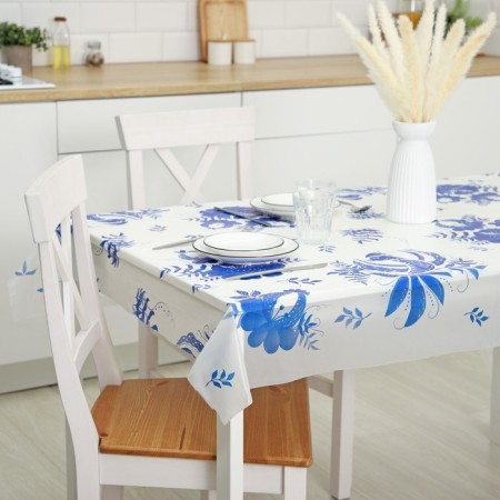 The single tablecloth “Russian patterns”, 110 × 220 cm, Mix drawing