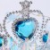 Crown "Elsa" light, color mix
