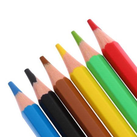Pencils 6 colors Erichkrause "Jolly Friends" Plastic, hexagonal, euro suspension-3