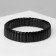 Bracelet male "frame" Portal, black color, d = 6.5
