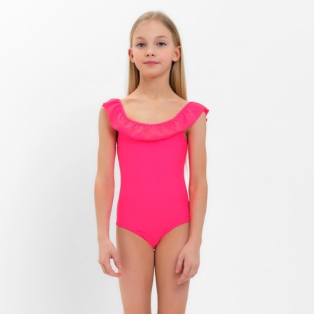 Swimsuit Assed children's minku pink color, height 122-128