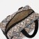 Lightning cosmetic bag, brown color