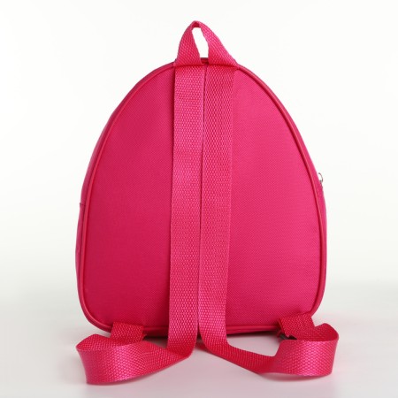 Baby's backpack "Bunny with a bouquet", 23*20.5 cm, lightning department-5