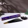 Black Fab Series "unexpected good luck Godsend", 20 wands in a pack, hexagonant