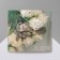 Brooch "March 8", Rose is tender, white color in silver