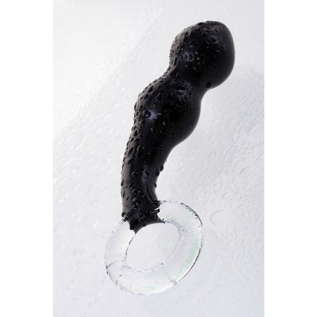 Sexus Glass prostate stimulator, glass, black, 17 cm-2