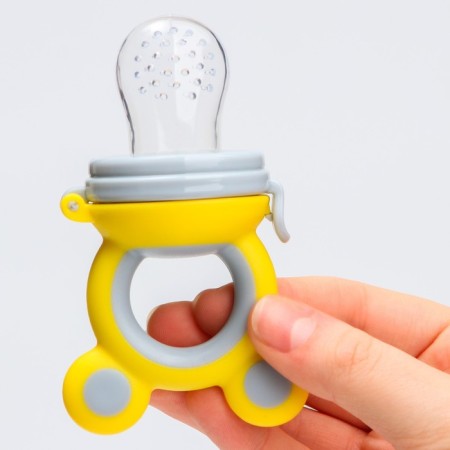 Nibbler for feeding with silicone mesh "Ears"-4