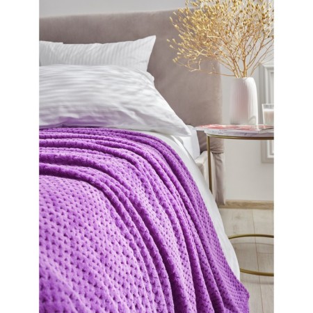 ZIRCON plaid, size 200x220 cm, purple color-7
