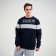 Male sweatshirt, blue/gray color, size 46