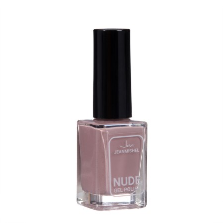Nail polish with Nude Collection gel effect, tone 381, lilac-beige, 12 ml-1