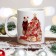 Mug "365 New Days" Christmas tree, girl, 320 ml