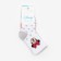 Set of socks "minnie", Minnie Mouse, gray/white color, 16-18 cm