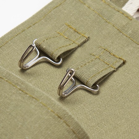 Pocket Ethel "Home", green color, 25x46 cm, 50%HL, 50%p/e-1