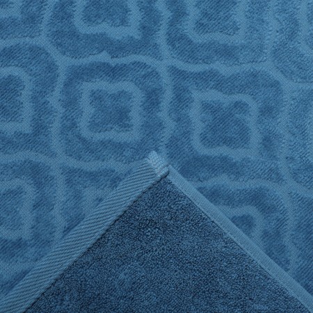 Trick Tracery towel Blue, 70x120, 460g/m HL100%-3