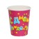 Paper glass "Happy Birthday" 225 ml (set 6 pcs)