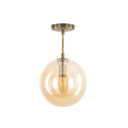 Suspended lamp Citilux "Tommy" CL102623, 20x20x34 cm, 1x40W, E14, brown color-4