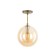 Suspended lamp Citilux "Tommy" CL102623, 20x20x34 cm, 1x40W, E14, brown color