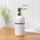 A set of accessories for the Burleske bathroom, 4 items (soap dish, soap dispenser 400 ml, 2 cups), white color