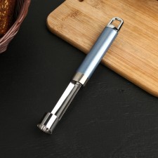 Knife for the core of the share of lagoona, 19 cm, stainless steel, color of blue metallic