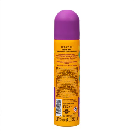 Deodorant Delicare Passion Fruit, 75 ml-1