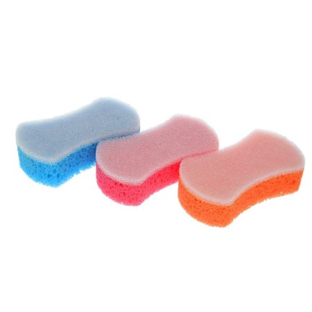 Car sponge "Shine", two -layer, 180 x 100 x 50 mm-5