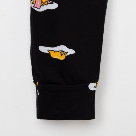 Female pajamas (T -shirt and trousers) KAFTAN EGG p. 52-54, black-15