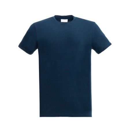 T-shirt male, dark blue color, mixing print, size S-5