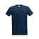 T-shirt male, dark blue color, mixing print, size S