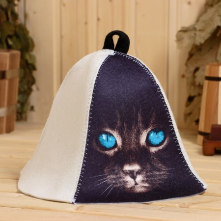 Bath cap "Cat" Print