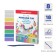 Plasticine 8 colors, 144 g, Erichkrause Pastel, pastel palette + 2 white, with a glass, improved formula, in cardboard packaging