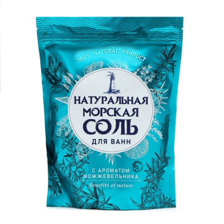 Salt for baths "Crimean" natural juniper, 1100 g