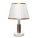 Board Lamp "Almi" E27 40W white-gold 24x24x36 cm