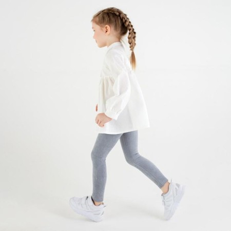 Леггинсы для девочки MINAKU: Casual Collection KIDS, цвет серый, рост 152 см-2