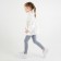 Леггинсы для девочки MINAKU: Casual Collection KIDS, цвет серый, рост 152 см